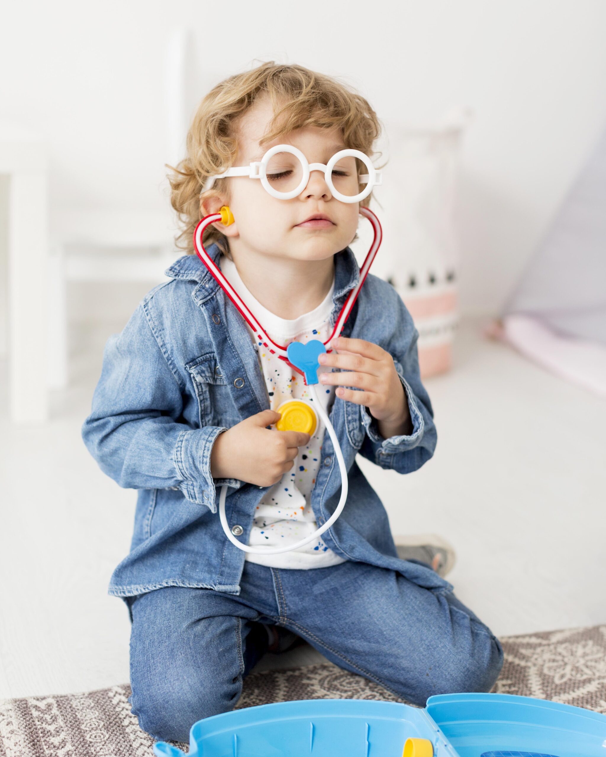 vue-frontale-de-garcon-jouer-a-stethoscope